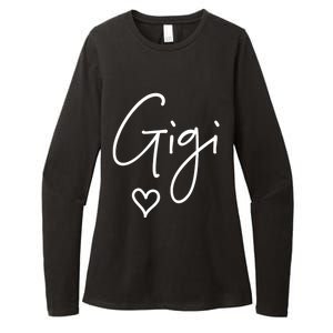 Gigi For Grandma Women Christmas MotherS Day Grandkids Womens CVC Long Sleeve Shirt