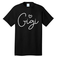 Gigi For Grandma Women Christmas MotherS Day Grandkids Tall T-Shirt