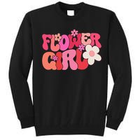 Groovy Flower Girl A Bridesmaid Proposal Flower Girl Tall Sweatshirt