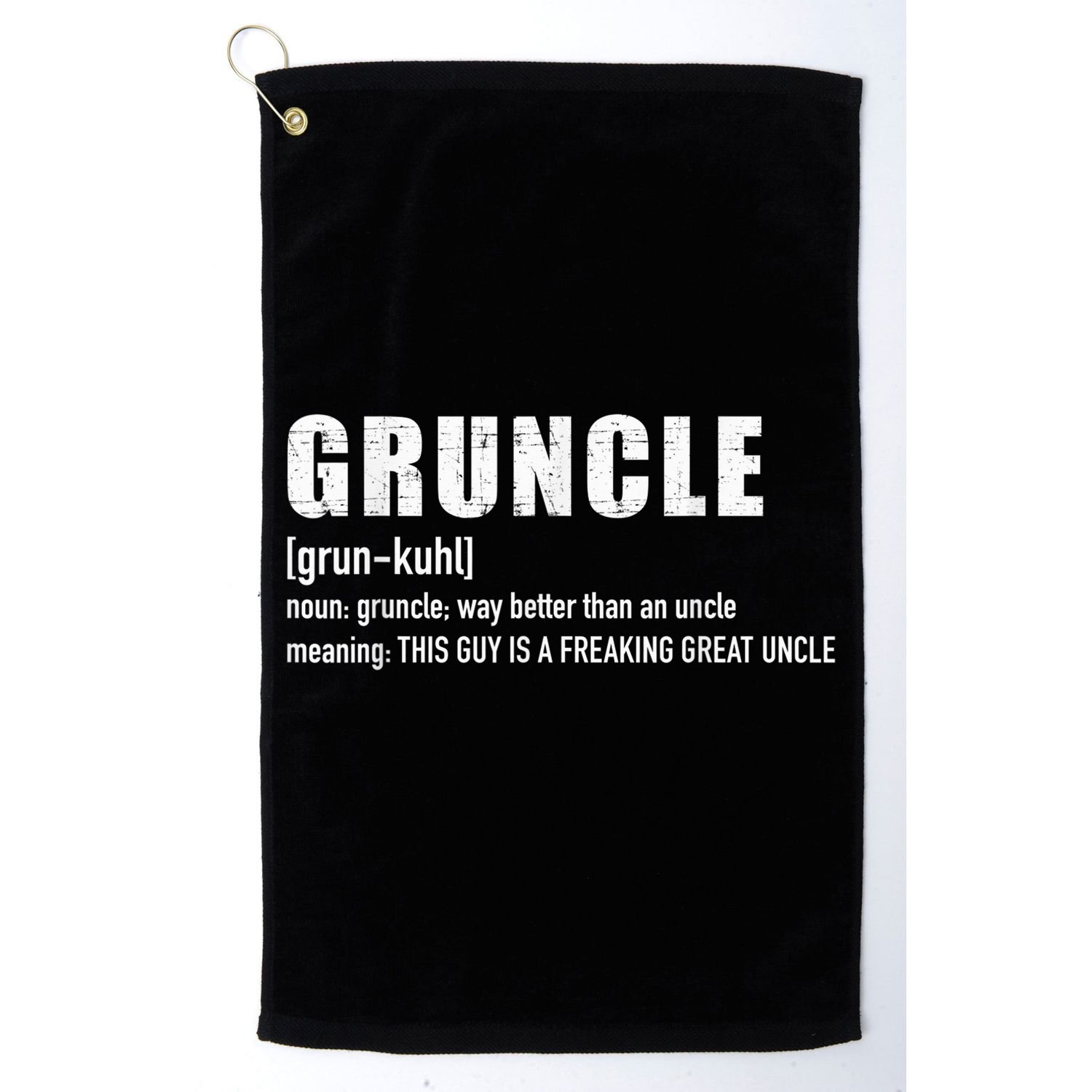  Gruncle for great uncle Golf Towel