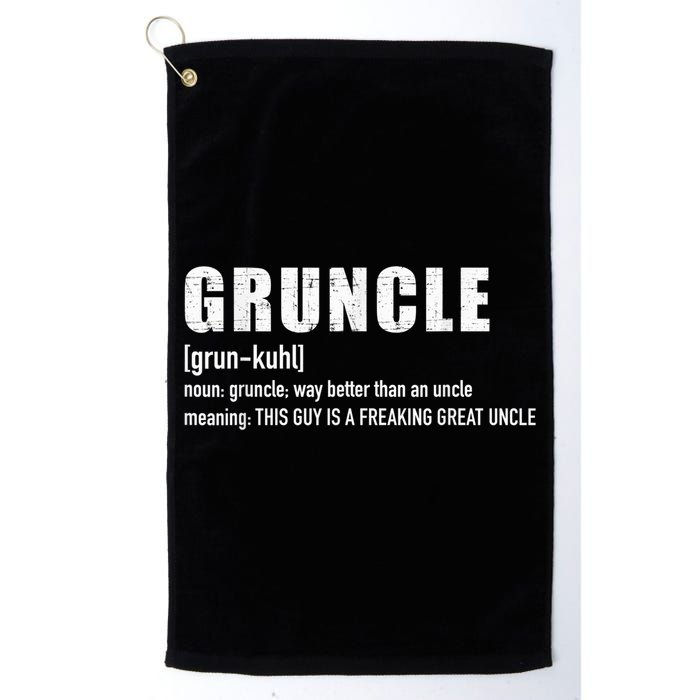  Gruncle for great uncle Golf Towel