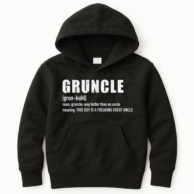  Gruncle for great uncle Kids Hoodie
