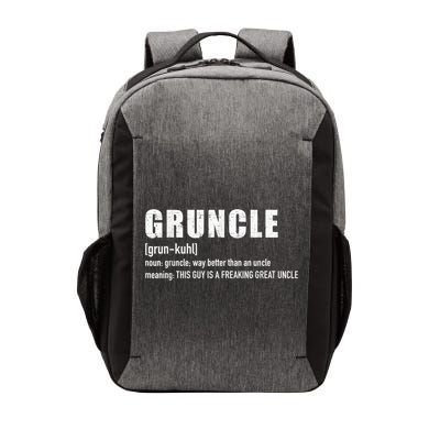  Gruncle for great uncle Vector Backpack