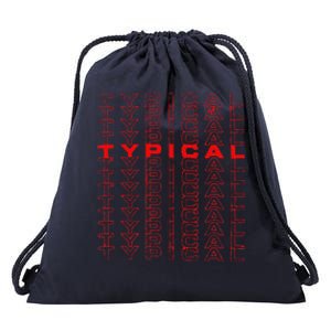 Gaming For Gamer With Typical Logo Gaming Drawstring Bag