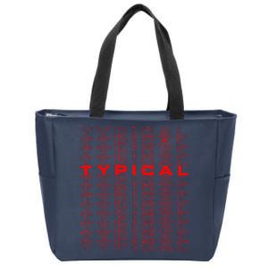 Gaming For Gamer With Typical Logo Gaming Zip Tote Bag