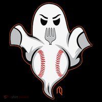 Ghost Forkball Drawstring Bag