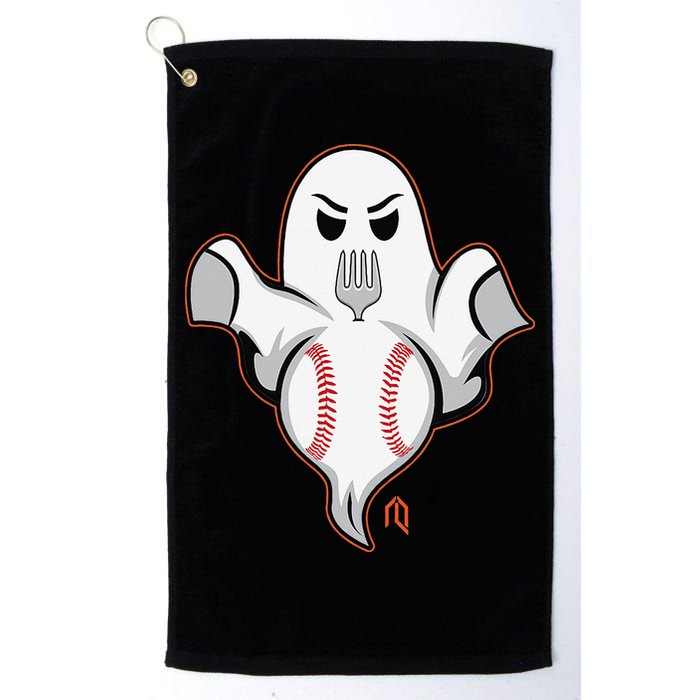 Ghost Forkball Golf Towel