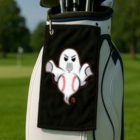 Ghost Forkball Golf Towel