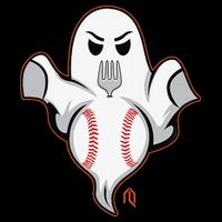 Ghost Forkball Cropped Pullover Crew