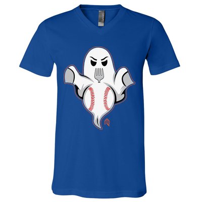 Ghost Forkball V-Neck T-Shirt