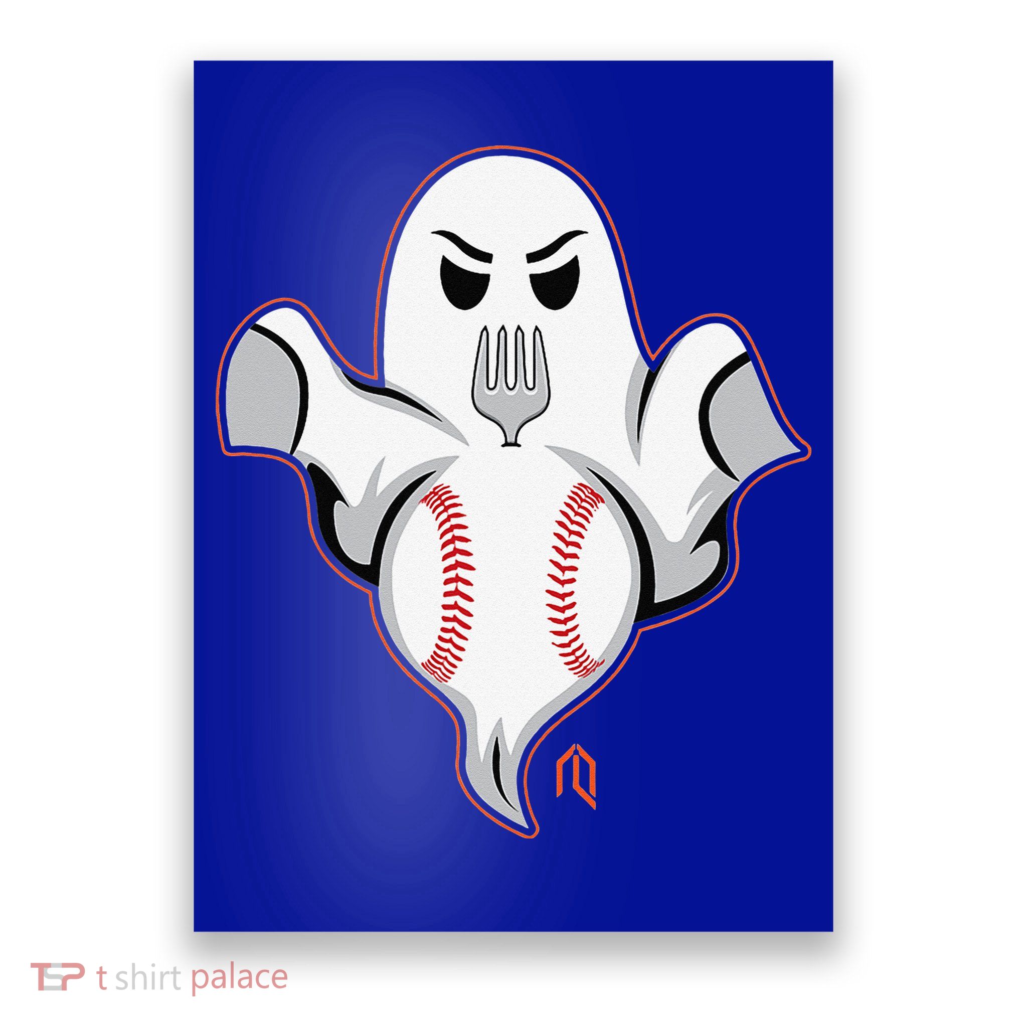 Ghost Forkball Poster