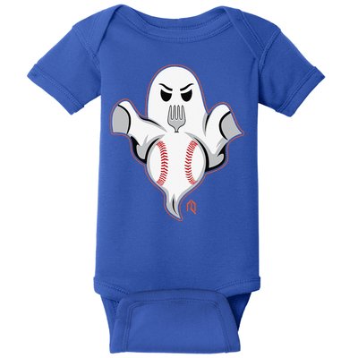 Ghost Forkball Baby Bodysuit