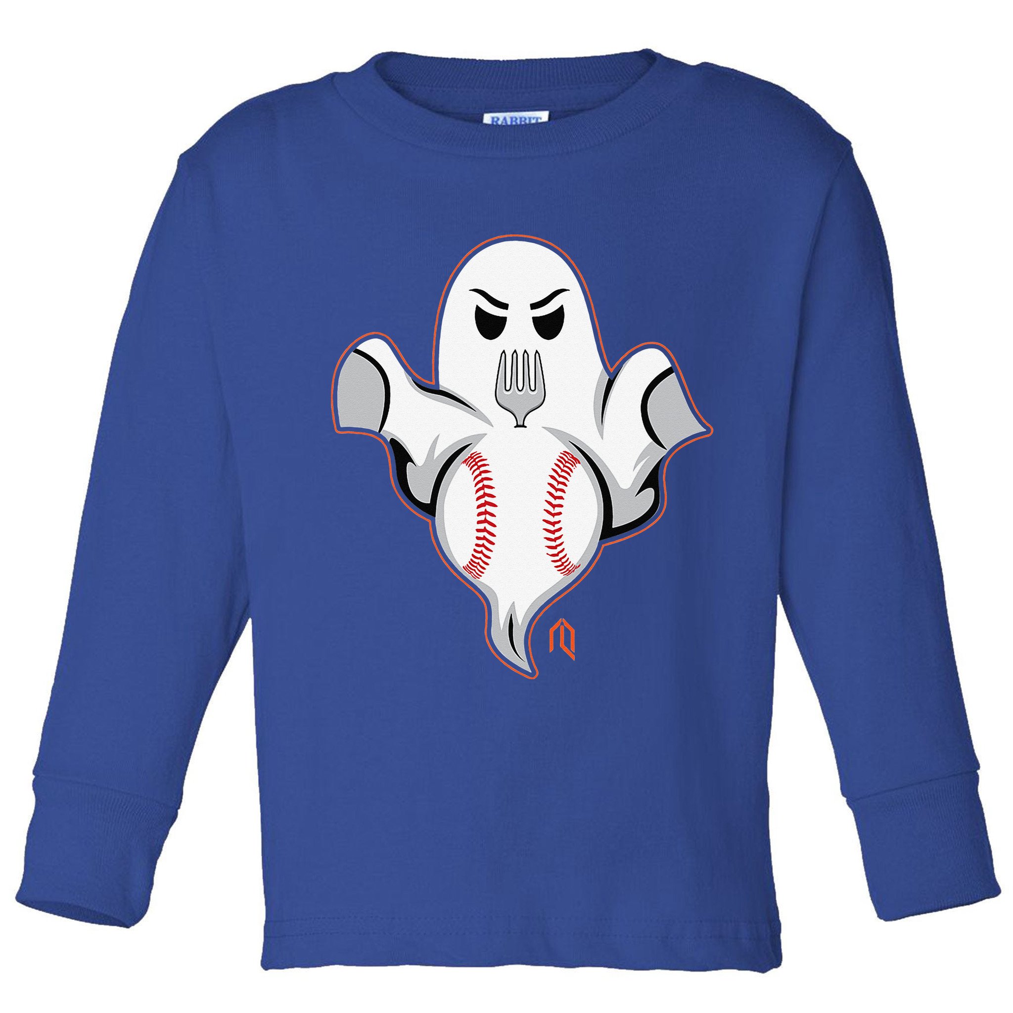 Ghost Forkball Toddler Long Sleeve Shirt