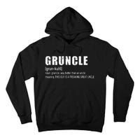 Gruncle For Great Uncle Tall Hoodie