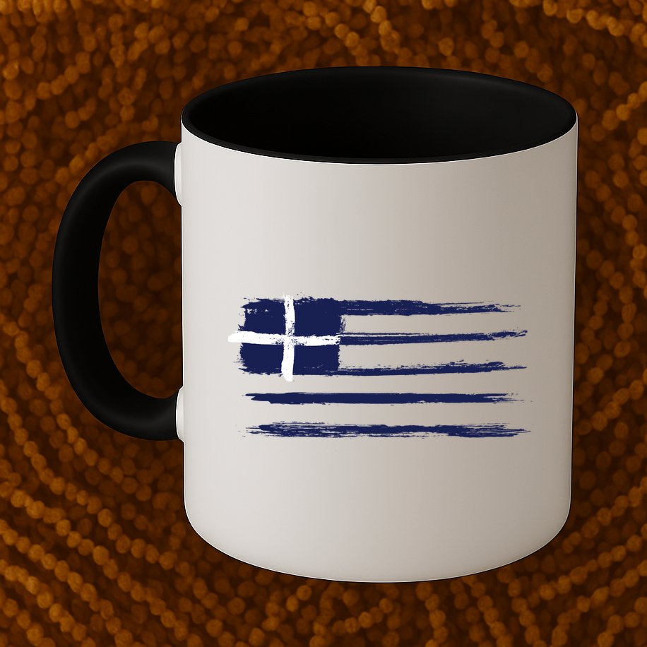 Greece Flag Mug