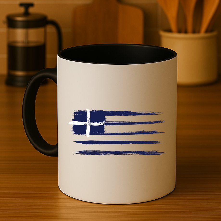 Greece Flag Mug