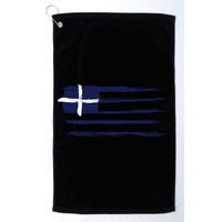 Greece Flag Golf Towel