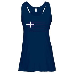 Greece Flag Ladies Essential Flowy Tank