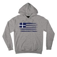 Greece Flag Hoodie