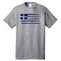 Greece Flag Tall T-Shirt