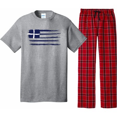 Greece Flag Pajama Set