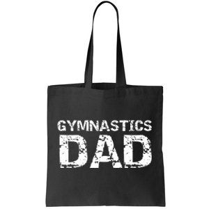 Gymnast Father Gift for Father's Day Cool Gymnastics Dad Tote Bag