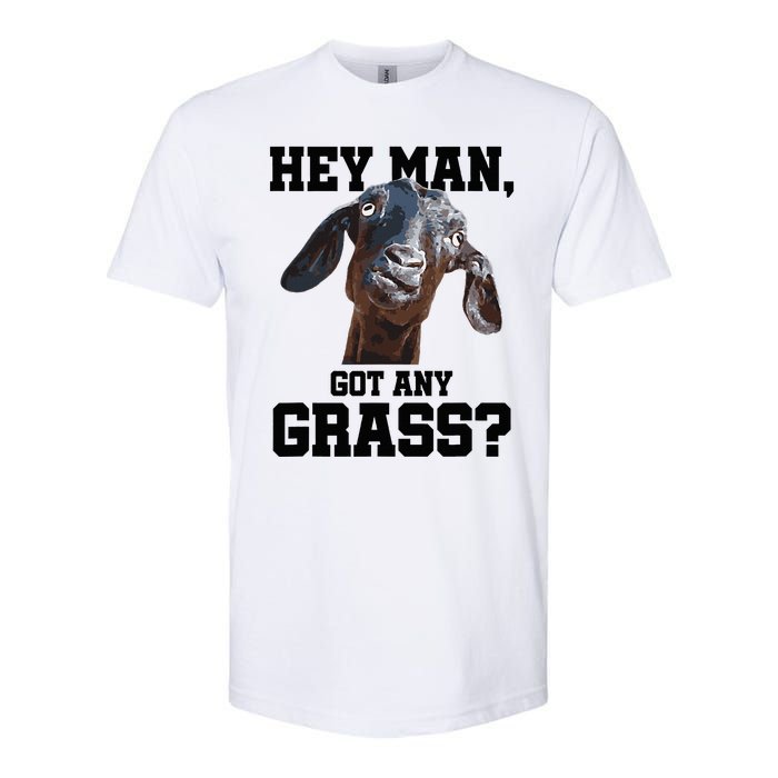 Goat For Goat Lovers Farm Apparel Meme Pun Softstyle CVC T-Shirt