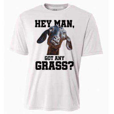 Goat For Goat Lovers Farm Apparel Meme Pun Cooling Performance Crew T-Shirt