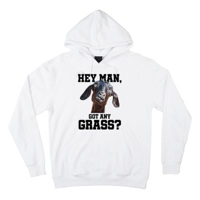 Goat For Goat Lovers Farm Apparel Meme Pun Hoodie