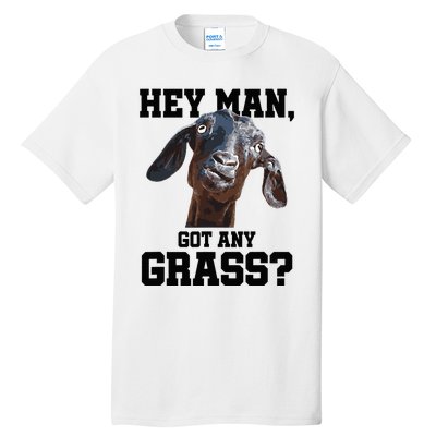 Goat For Goat Lovers Farm Apparel Meme Pun Tall T-Shirt