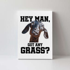 Goat For Goat Lovers Farm Apparel Meme Pun Canvas