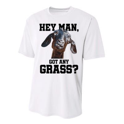 Goat For Goat Lovers Farm Apparel Meme Pun Performance Sprint T-Shirt