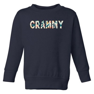 Grammy Floral Toddler Sweatshirt