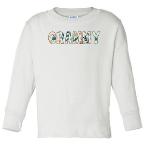 Grammy Floral Toddler Long Sleeve Shirt