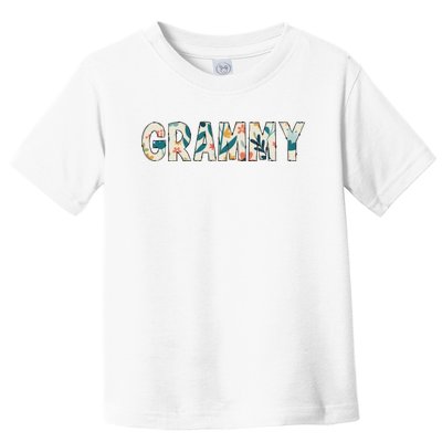 Grammy Floral Toddler T-Shirt