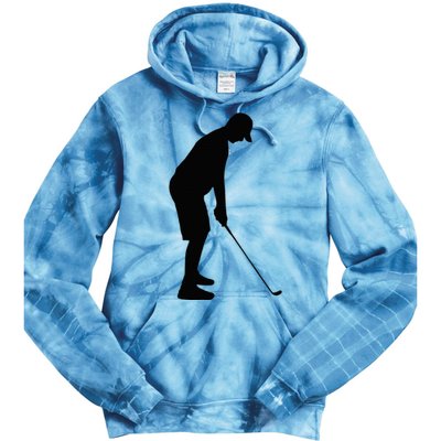 GolfAHolic Funny Golf Tie Dye Hoodie