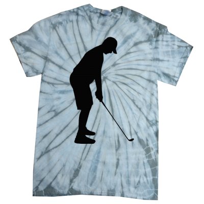 GolfAHolic Funny Golf Tie-Dye T-Shirt