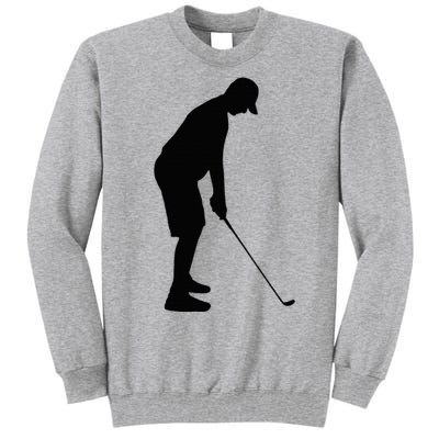 GolfAHolic Funny Golf Tall Sweatshirt