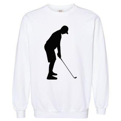 GolfAHolic Funny Golf Garment-Dyed Sweatshirt