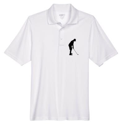 GolfAHolic Funny Golf Men's Origin Performance Pique Polo