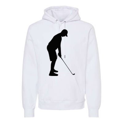 GolfAHolic Funny Golf Premium Hoodie