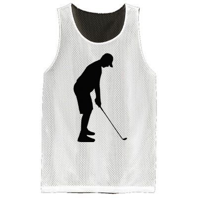 GolfAHolic Funny Golf Mesh Reversible Basketball Jersey Tank