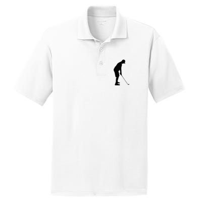 GolfAHolic Funny Golf PosiCharge RacerMesh Polo