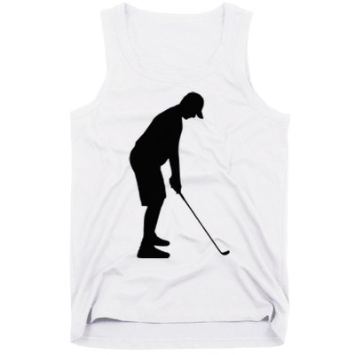 GolfAHolic Funny Golf Tank Top