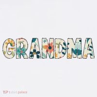 Grandma Floral Flatbill Hat