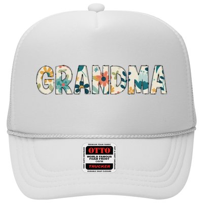 Grandma Floral Trucker Hat