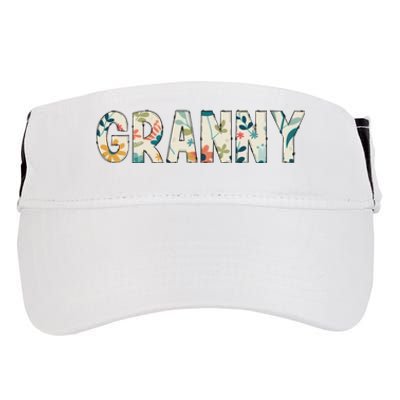 Granny Floral Adult Drive Performance Visor