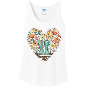 Gardening Funny Gardener Women Garden Lover Plant Ladies Essential Tank