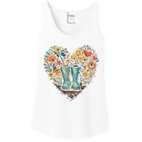 Gardening Funny Gardener Women Garden Lover Plant Ladies Essential Tank