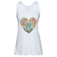 Gardening Funny Gardener Women Garden Lover Plant Ladies Essential Flowy Tank